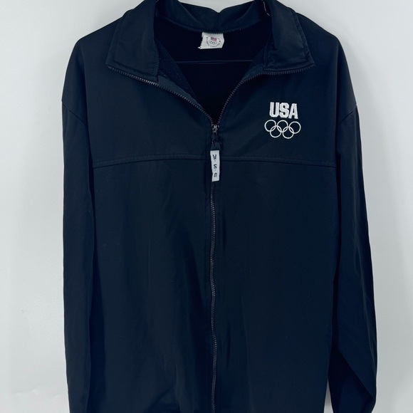 USA Olympic Committee Full Zip Lightweight Jacket - Picture 2 of 8